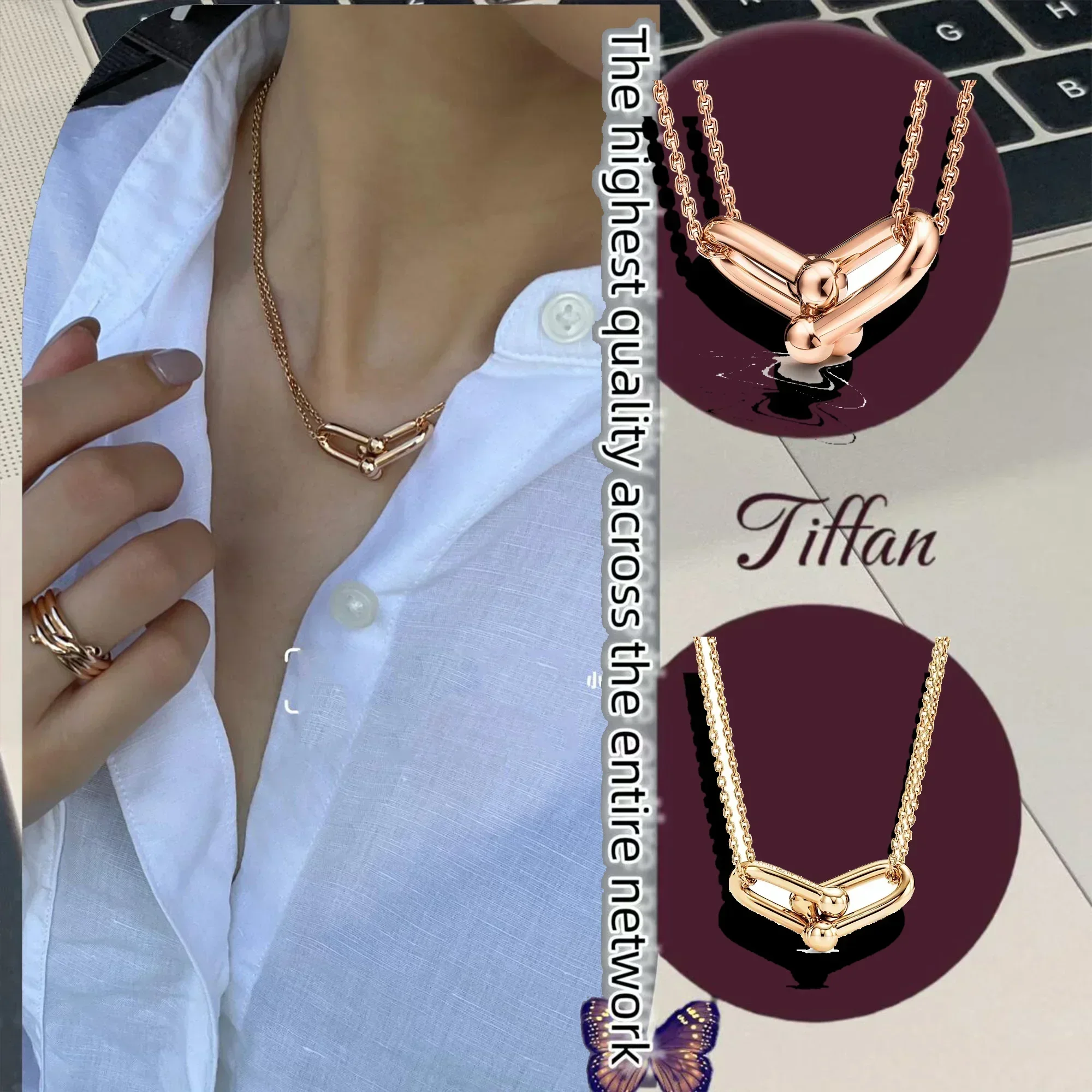 

High-Quality S925 Sterling Silver Cross Chain Necklace - Personalized, Luxurious, Avant-Garde Trend, Classic Design