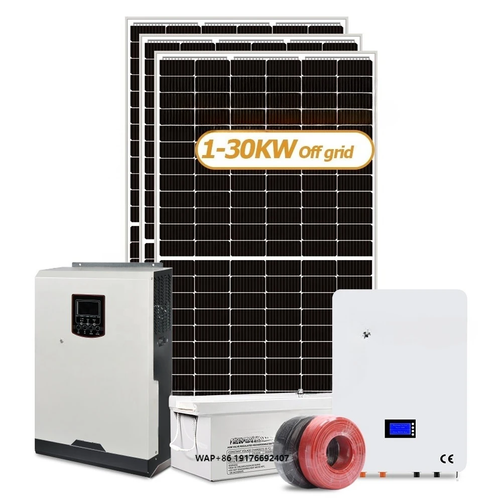40KW solar panel 35kw China solar system off-grid complete set of solar system