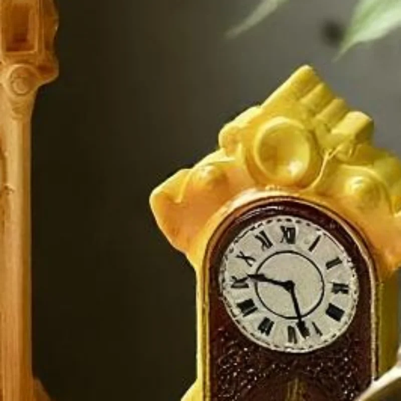 

1/8 шт. Аксессуары для кукольного домика 1:12, миниатюрные настенные часы, европейские винтажные часы, модель мебели, декор, игрушка