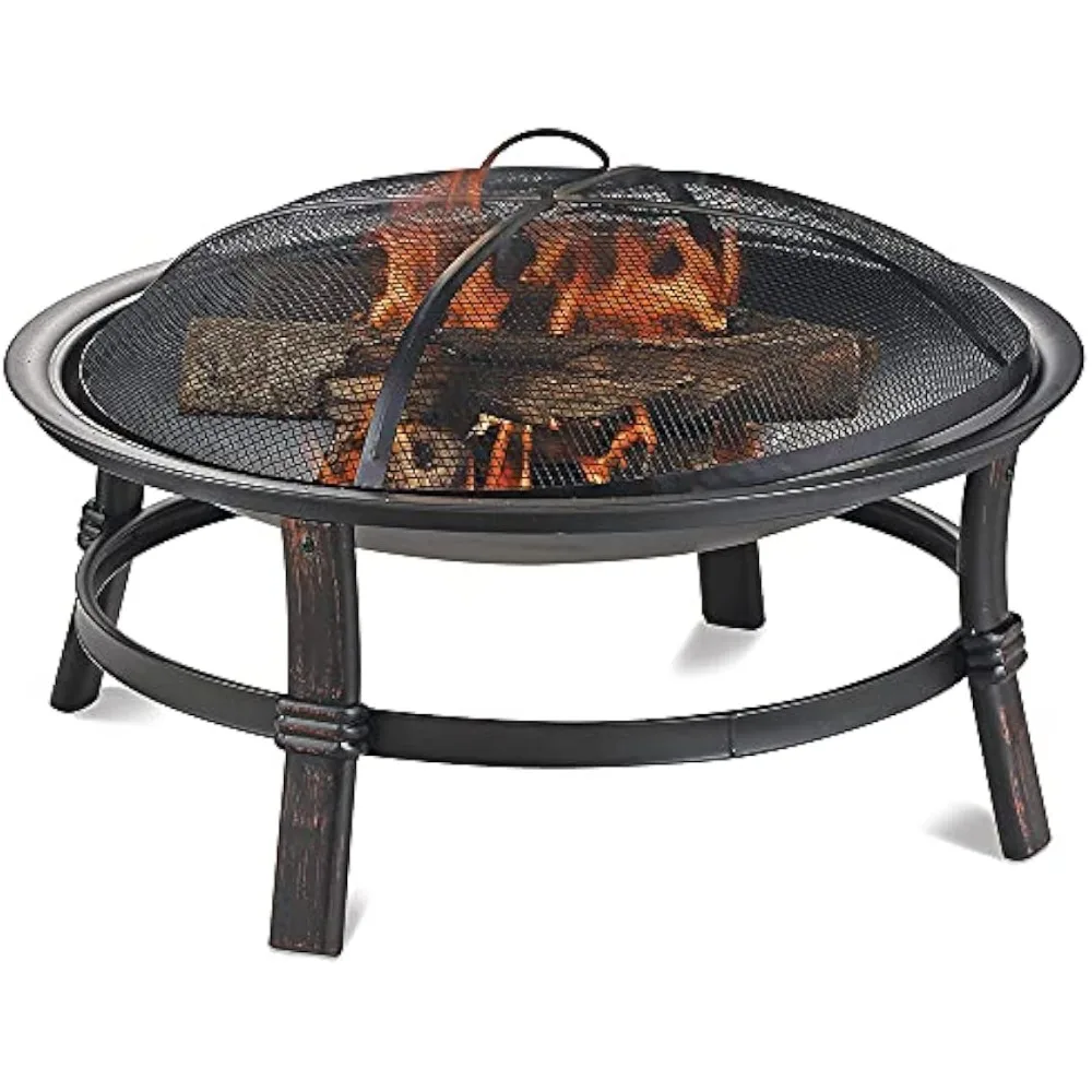 

WAD15121MT Brushed Copper Wood Burning Outdoor Firebowl