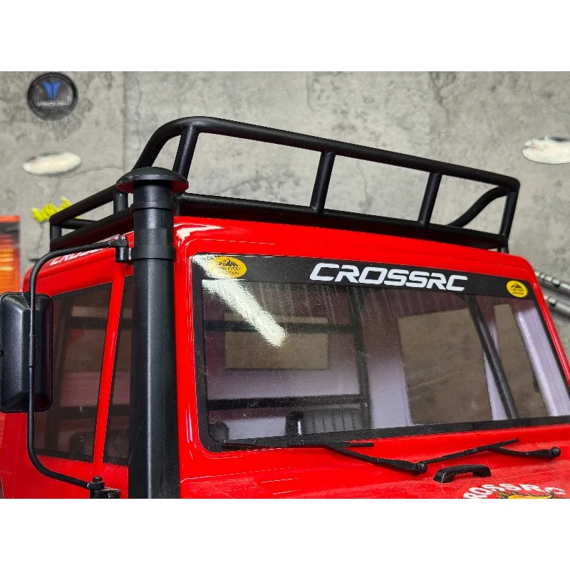 Crossrc EMO XX 1/6 恐竜ブロントサウルスナイロン射出ルーフラックロールケージ RC クローラー車シェル保護アップグレードパーツ用