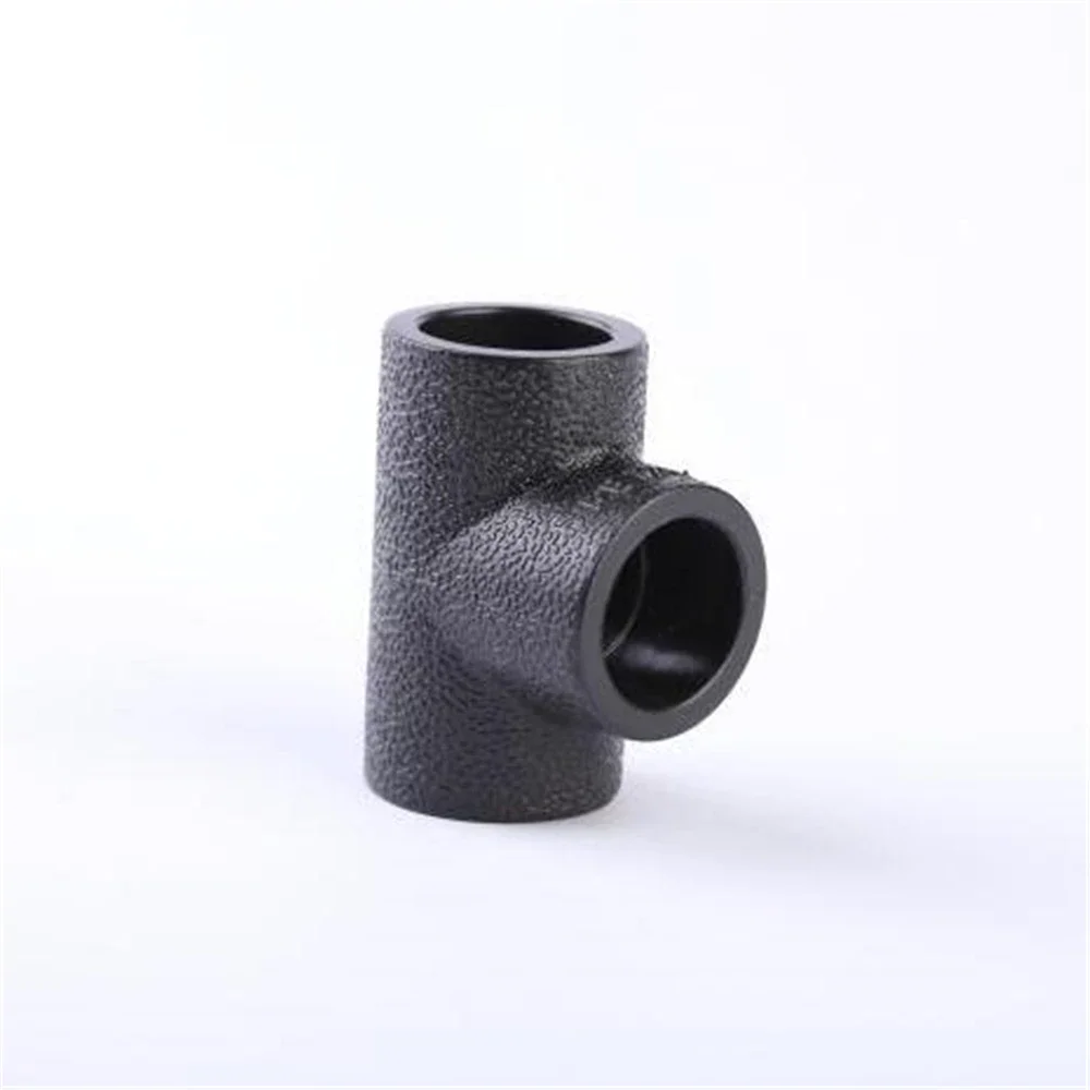 Socket Fittings Black Hot Melt 75-110 Socket Reducer Tee Tap Water Pipe Fittings