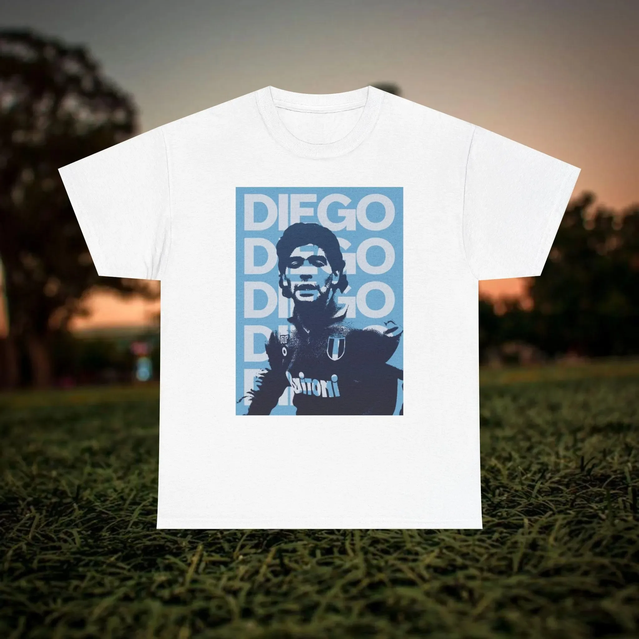 

Maradona Argentina Diego Messi Trend Graphic Printing Summer Luxury Brand Cotton Men's and Women's T-Shirts Short Sleeves
