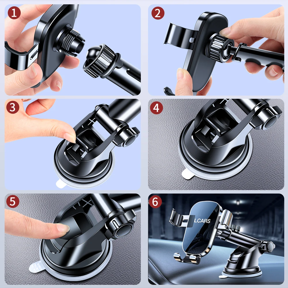 Mobile Phone Car Bracket New Car Center Control DashboardSuction Cup Mobile Phone Navigation Special Universal SupportBracket