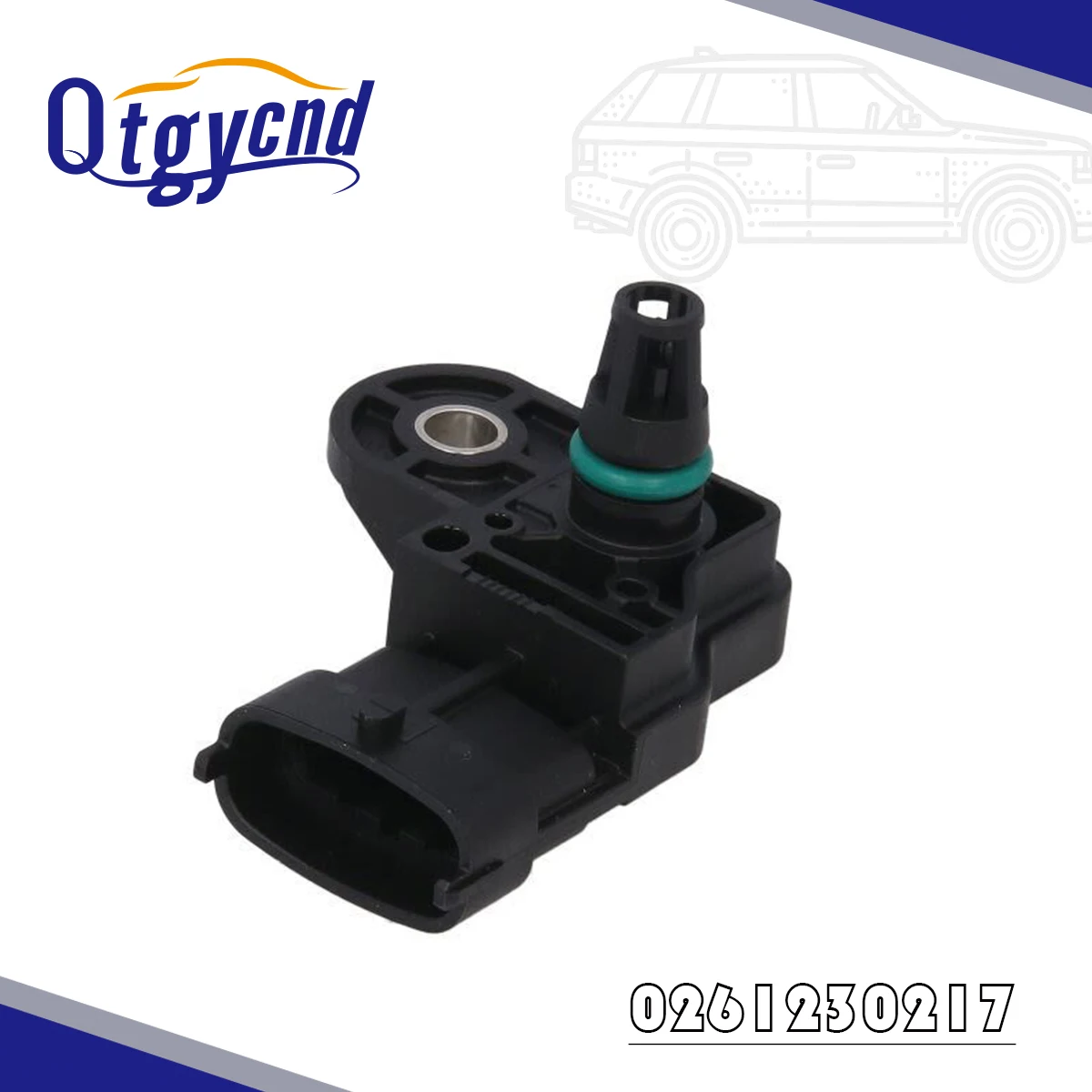 0261230217 0261230099 Intake Manifold MAP Pressure Sensor For Polaris RZR 570 800 900 1000 For Honda Jazz 2002-2008 1.2 1.3 L