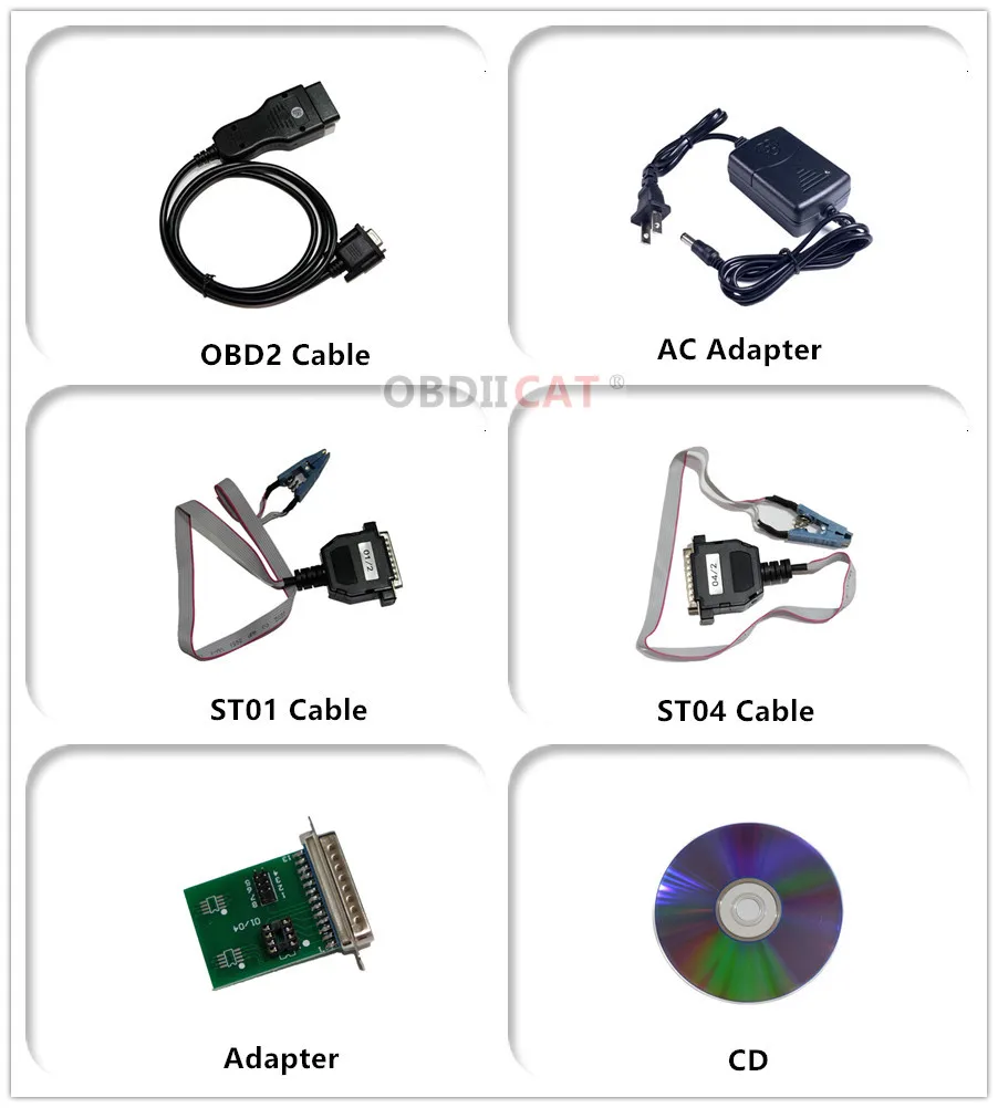 OBDIICAT Digiprog3 Full set V4.94 Anti-theft key matching programmer Digiprog iii Mileage Correct Tool With EU/US Plug Tools