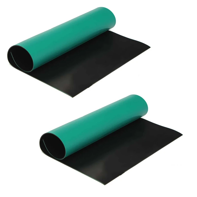 

Promotion! 2X Green Desktop Anti Static ESD 300X400mm Grounding Mat For Phone PC Tablet Repair