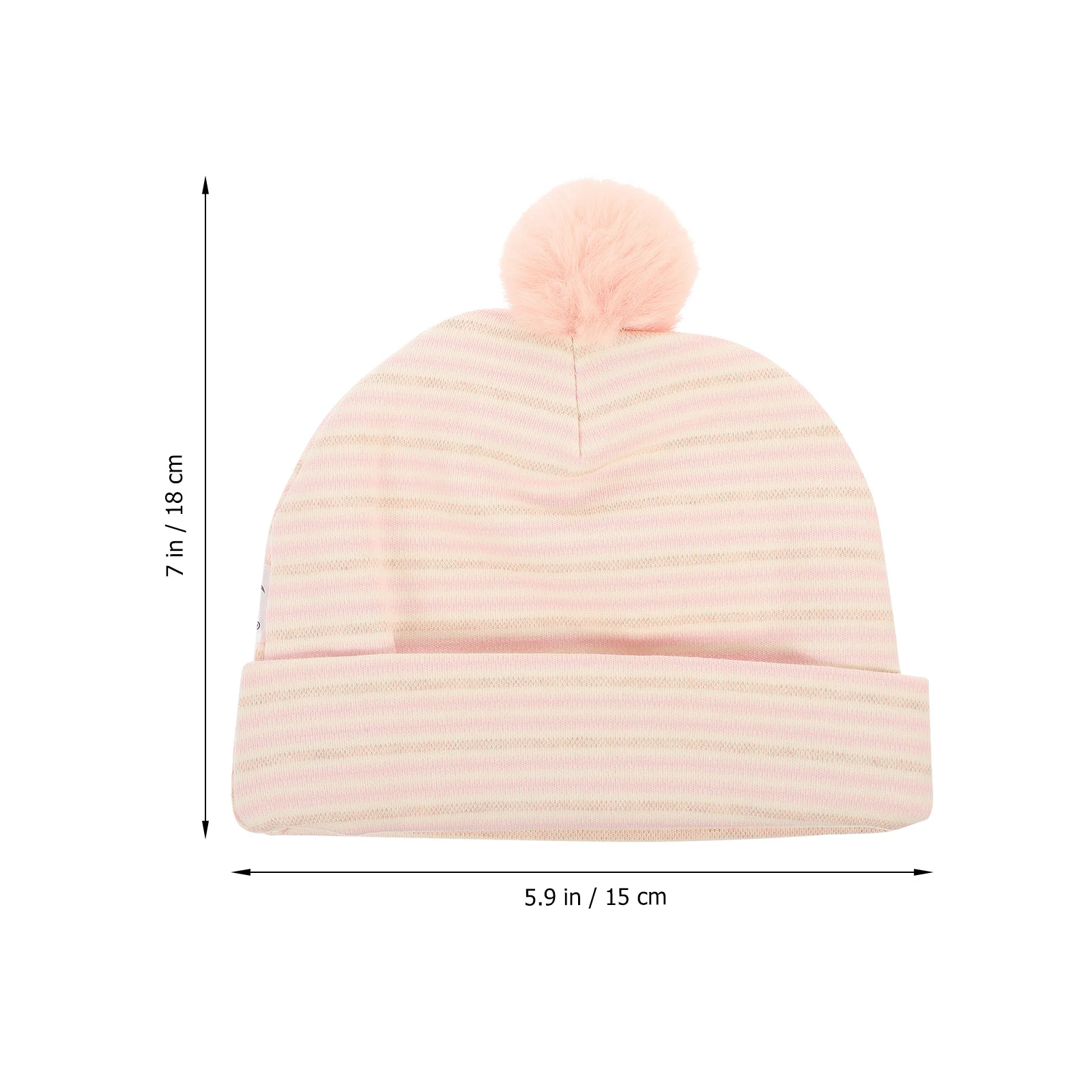 Baby-Neugeborenen-Baumwollmütze, schöne weiche, bequeme Kopfbedeckung für Kleinkinder, Schlafmütze für Babys, Wintermütze für Herbst und Frühling