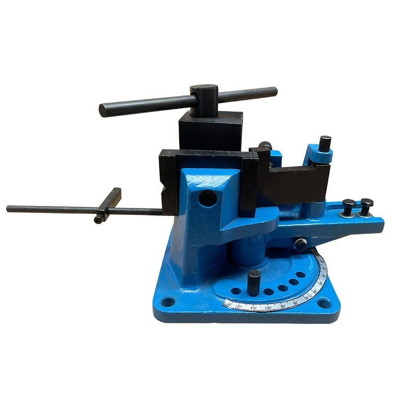 70-type Heavy Metal Bending Machine Hot and Cold Flat Steel Round Steel Angle Up To 120° Equipped with Dial