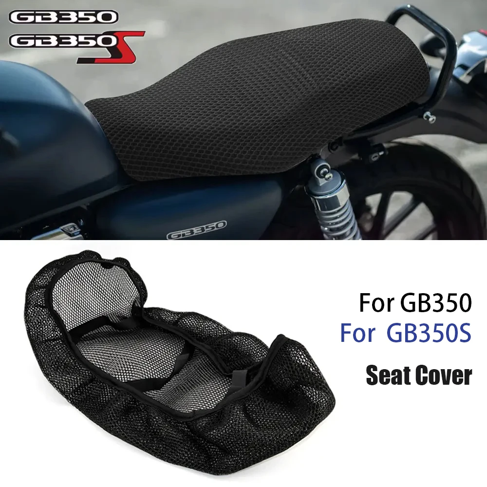

For Honda GB350 GB350S GB 350 S 2021- Motorcycle Accessories 3D Nylon Seat Cover Breathable Seat Protector