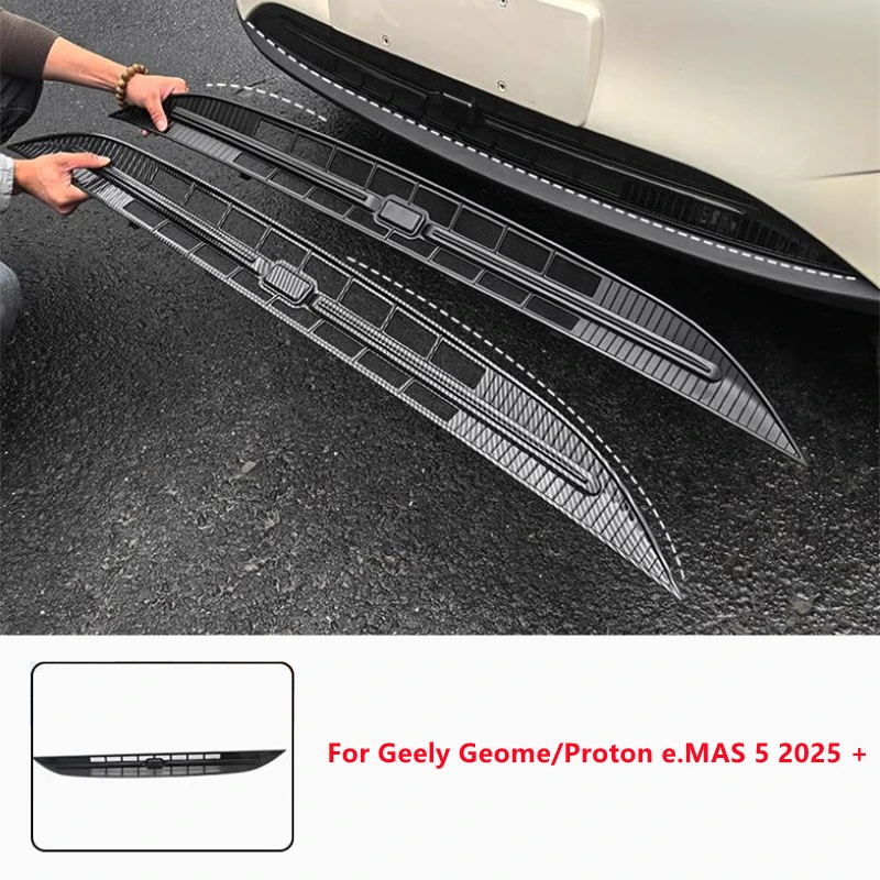 

Car Front Bumper Racing Grille Water Tank Insect Screen Net Dust Cover Styling Accessories For Geely Geome/Proton e.MAS 5 2025 +