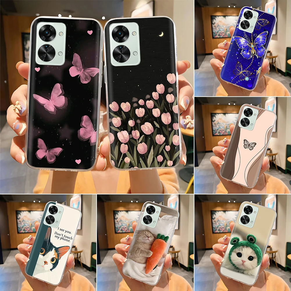 

For OnePlus Nord 2T Case TPU Soft Silicone Shockproof Cases For OnePlus Nord2T Phone Case Back Cover For OnePlus Nord 2 5G Cases