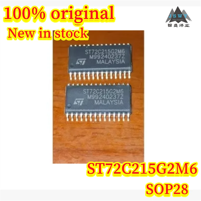 

(1/5pcs) ST72C215G2M6 ST72C215G2 SOP28 Original 8-bit microcontroller chip New in stock Fast delivery