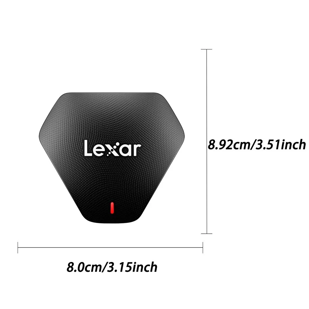 Lexar 500u tf sd cf kartenleser 3. 0 usb schnitts telle mit micro sd tf cf kartens teck platz zu usb flash drive speicher kartenleser für pc