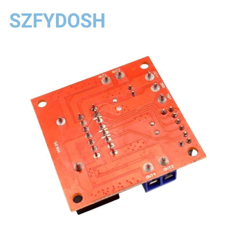 L298N Driver Board Module L298N Stepper Motor Smart Car Robot Breadboard  High Power L298 DC Motor Driver