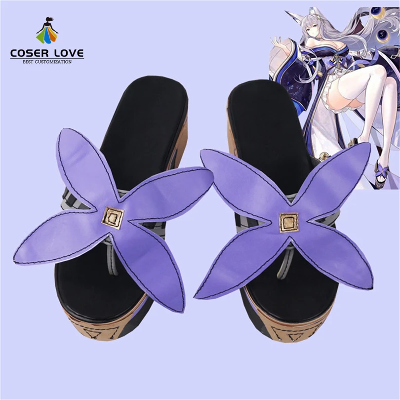 Azur Lane Shinano Cosplay Shoes Boots Halloween Christmas Shoes