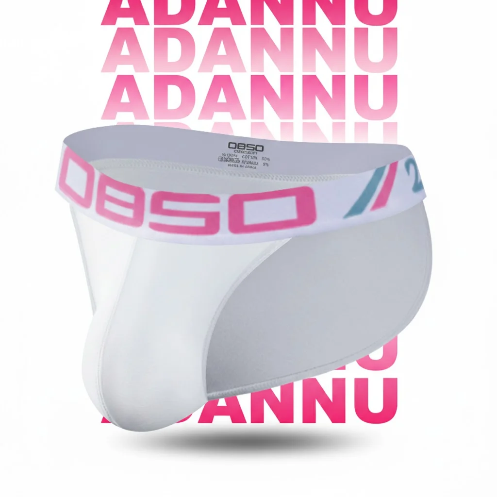 

Комплект из 3-х мужских трусов ADANNU: сексуальные хлопковые брифы, комфортные, мягкие, дышащие, однотонные, для геев