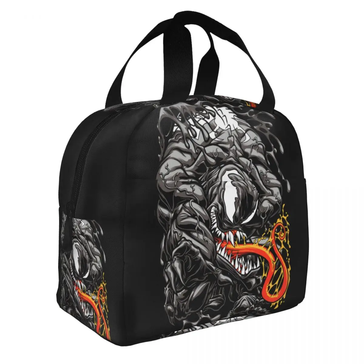 For Work LIQUID TERROR - MADFAB Durable Waterproof Unique Marvel Venom The Last Dance Food Box For Men Kid Food Container