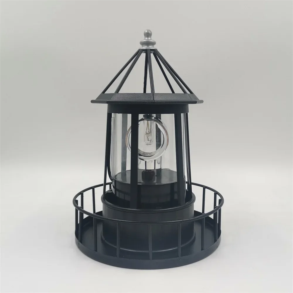 

Large Solar Rotating Lighthouse Led Lawn Lamp European Outdoor Garden Decoration Landscape Garden Lamp