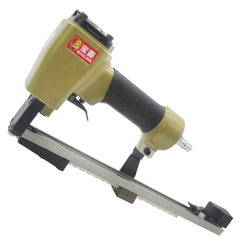 Board Furniture Three-in-One Connection Plastic Pre-Embedded Parts Air Gun Discount Pneumatic Glue Granule Pre-Embedded Nail Gun