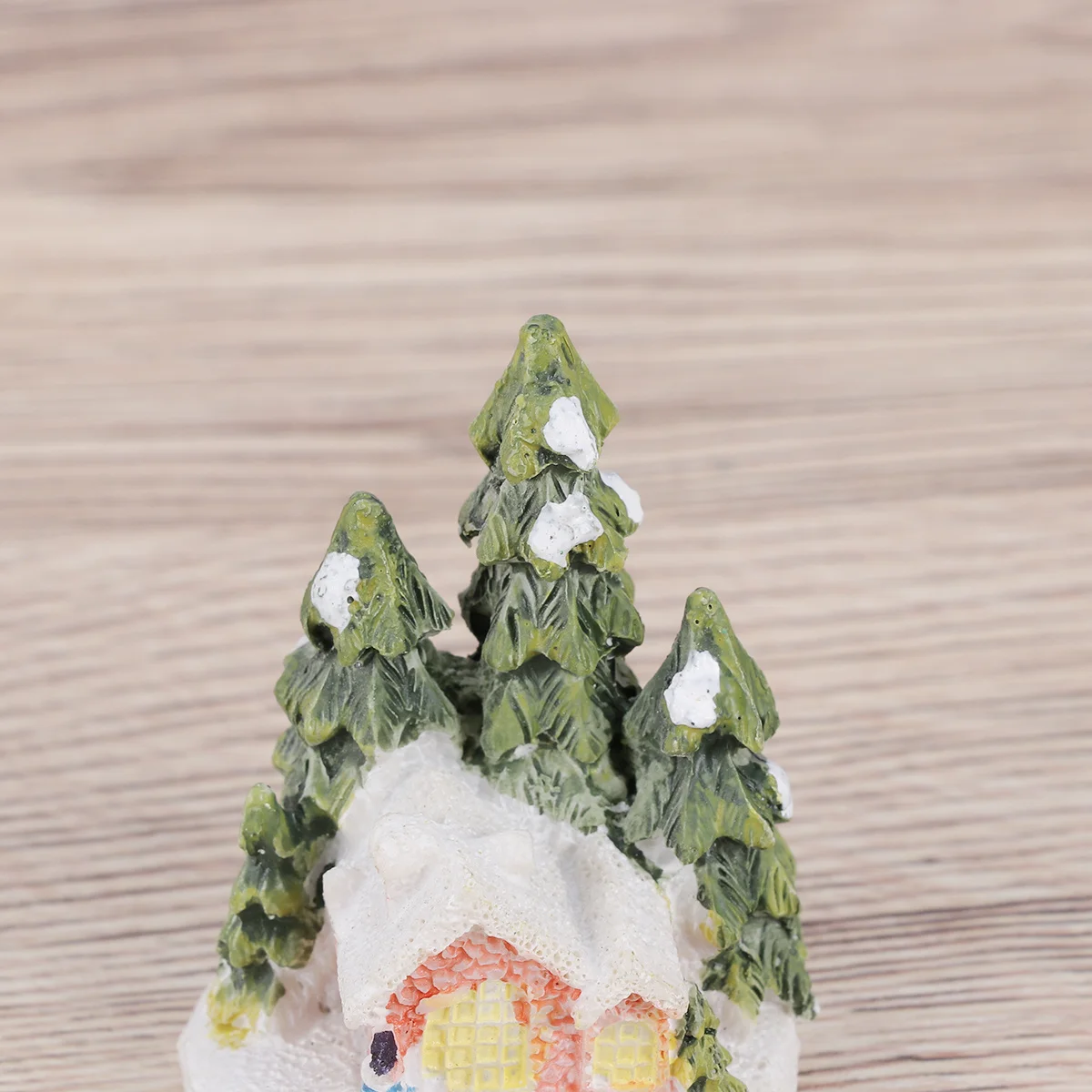 

Eco-Friendly Christmas Tree Decor Resin Xmas Adornment Stylish Design Home Office Store Festive Holiday Decoration