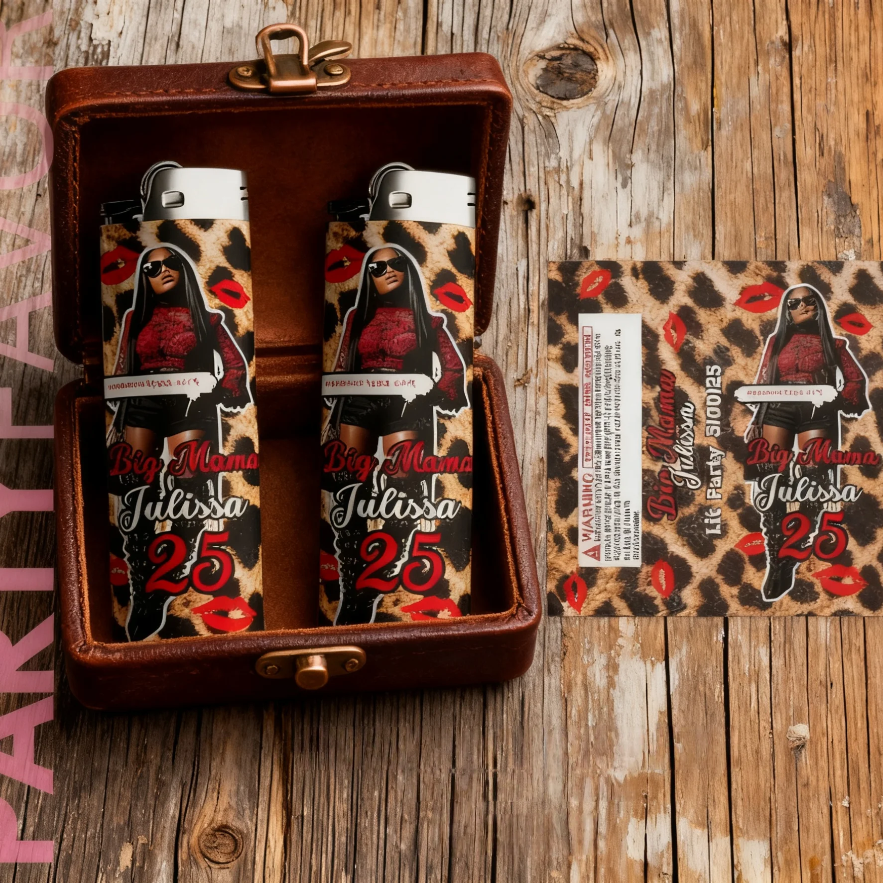 Personalized lighter sticker pocket lighter decoration print logo/advertising slogan does not include lighters