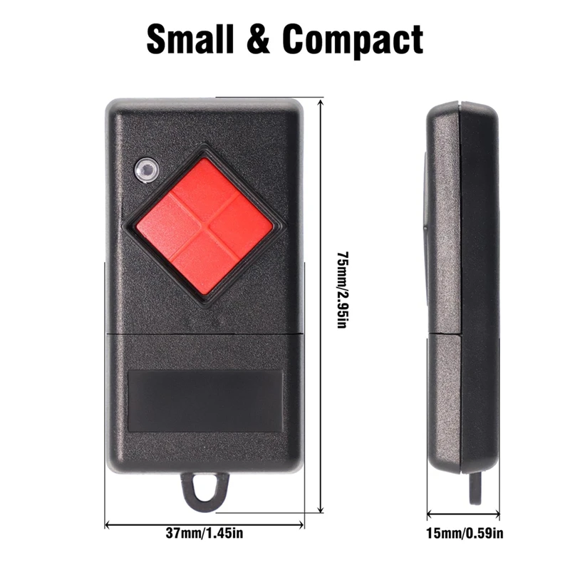 27.015 Mhz Radio Remote Control Garage Door,Replacement Remote Control For Dicket Handheld Transmitter MAHS27-0