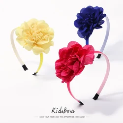 Diademas de flores para niña, cinta de princesa para el cabello, diadema de bricolaje, accesorios para el cabello para niños, 12 colores