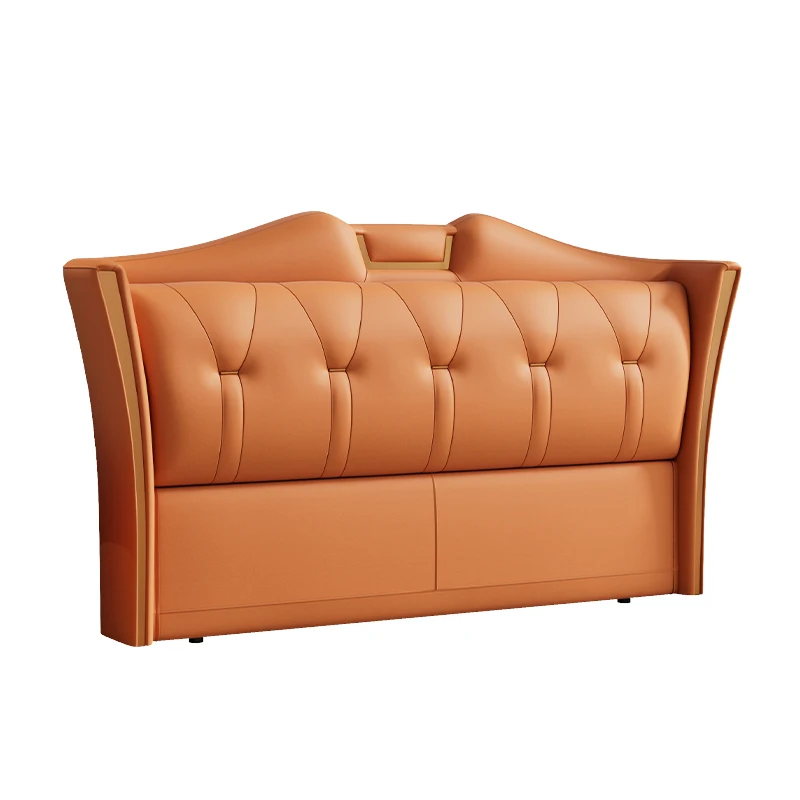 

W8 new technology cloth bedside light luxury backrest simple modern headboard soft bag custom solid wood backrest single buy
