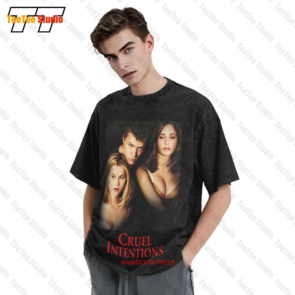 تي شيرت Cruel Intentions Movie Vintage كبير الحجم 0MI9