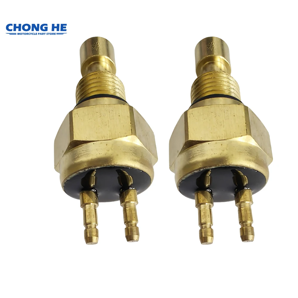 

2pcs For KAWASAKI VN800 VN Vulcan 800 VN800A 27010-1202 M16 Water Tank Temperature Sensor Control Switch Radiator Cooling Thermo
