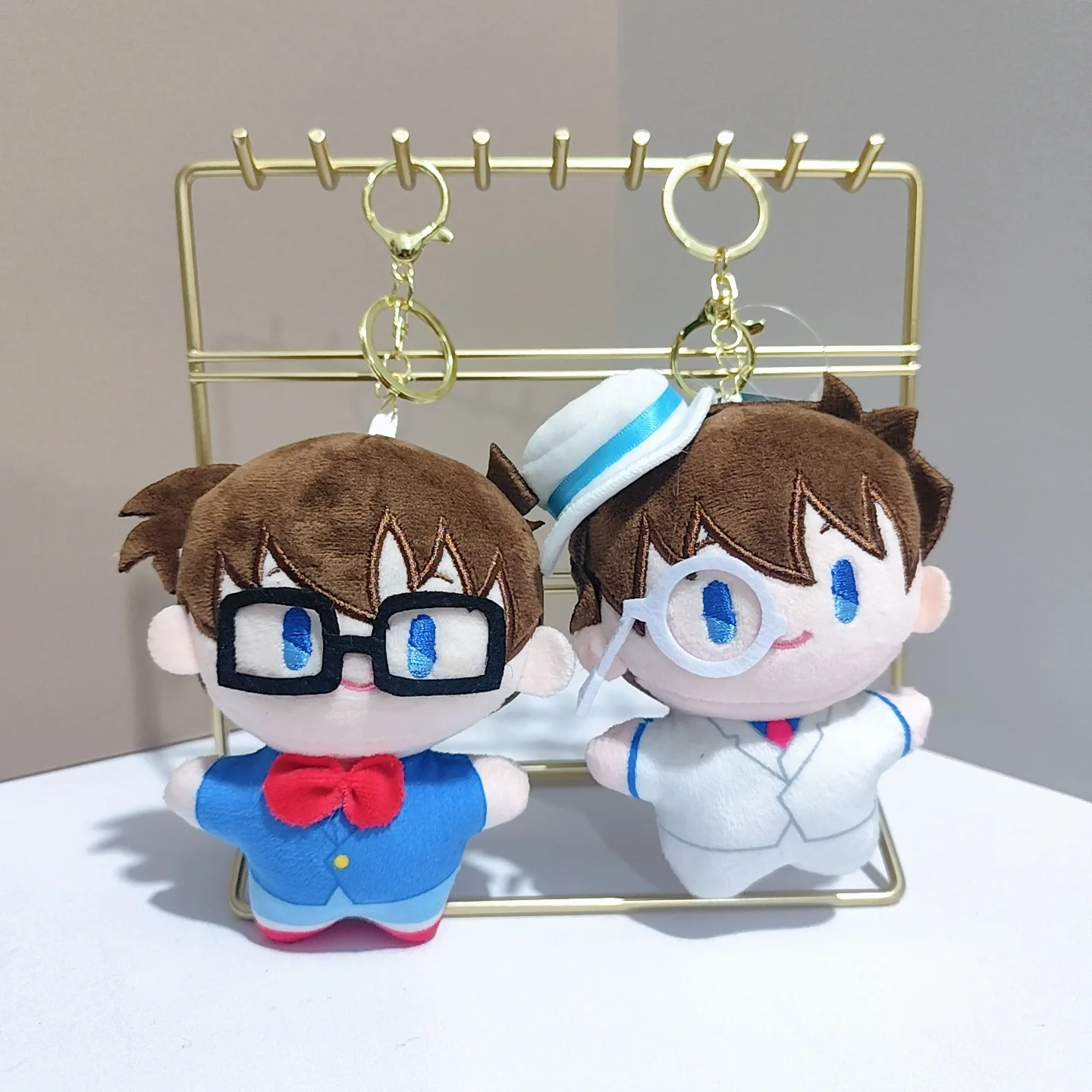 المحقق كونان كايتو طفل مفتاح سلسلة المدرسية قلادة دمية شنطة هدايا قلادة دمية أفخم المفاتيح