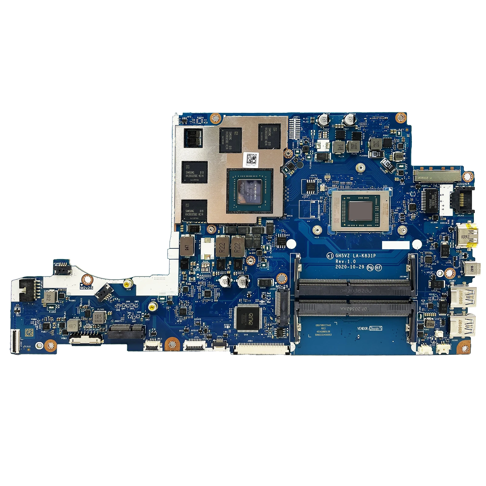 LA-K831P Mainboard For Acer Aspire 7 A715-42G Laptop Motherboard with R5-5500U CPU RTX3050 V4G 100% Teste