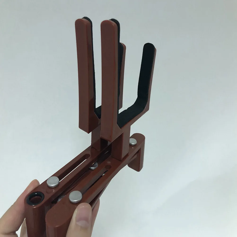

1Pcs Violin Stand Folding Professional Portable Fiddle Floor Holder Display Rack Coffee Durable Lightweight Convenient
