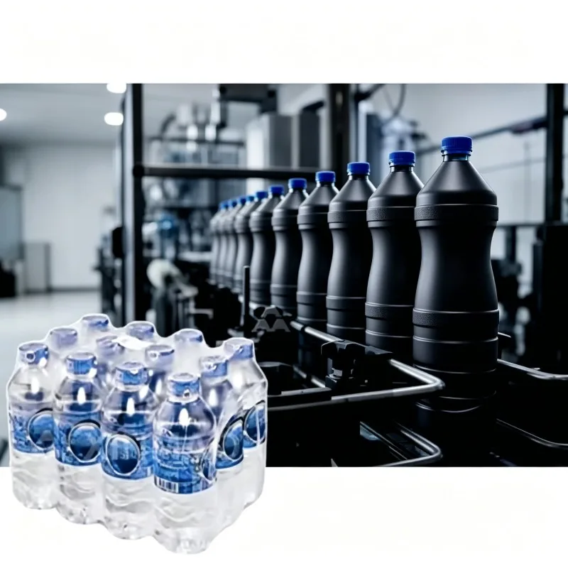 Linea Completa di Imbottigliamento, Macchina per Riempimento Bottiglie per Impianti di Produzione di Acqua Minerale, Macchinario per Confezionamento Acqua