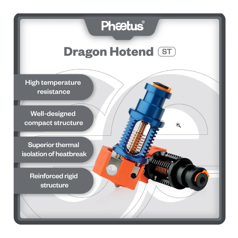 H Dragon Hotend ST HF UHF For Voron 3D Printer Extruder Extrusion Head for V6 Hotend for Titan DDB Direct drive Bowden