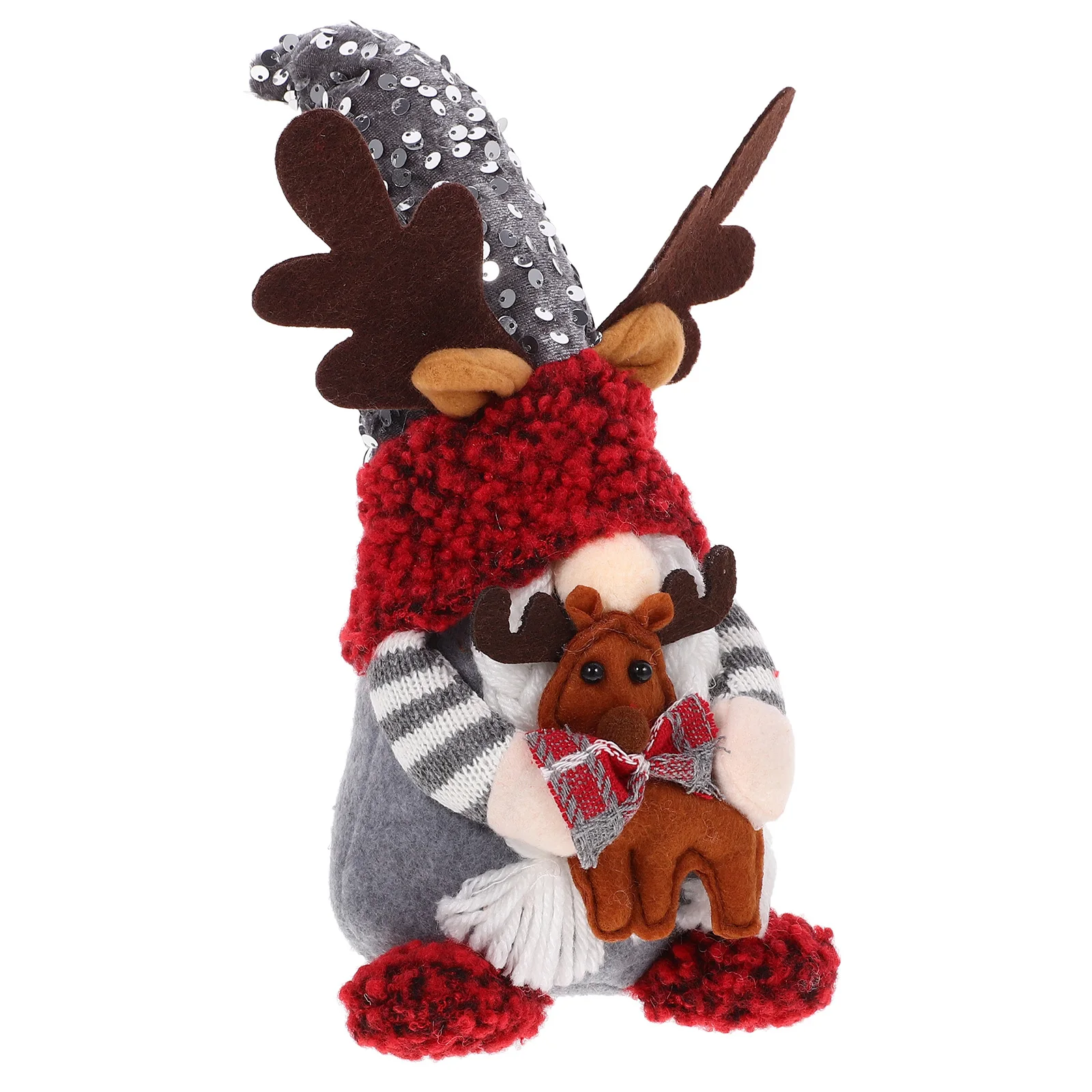 

Adorable Christmas Ornament Decorative Desktop Lovely Cartoon Xmas Sofa Party Adorns Delicate Centerpiece Table Gnome