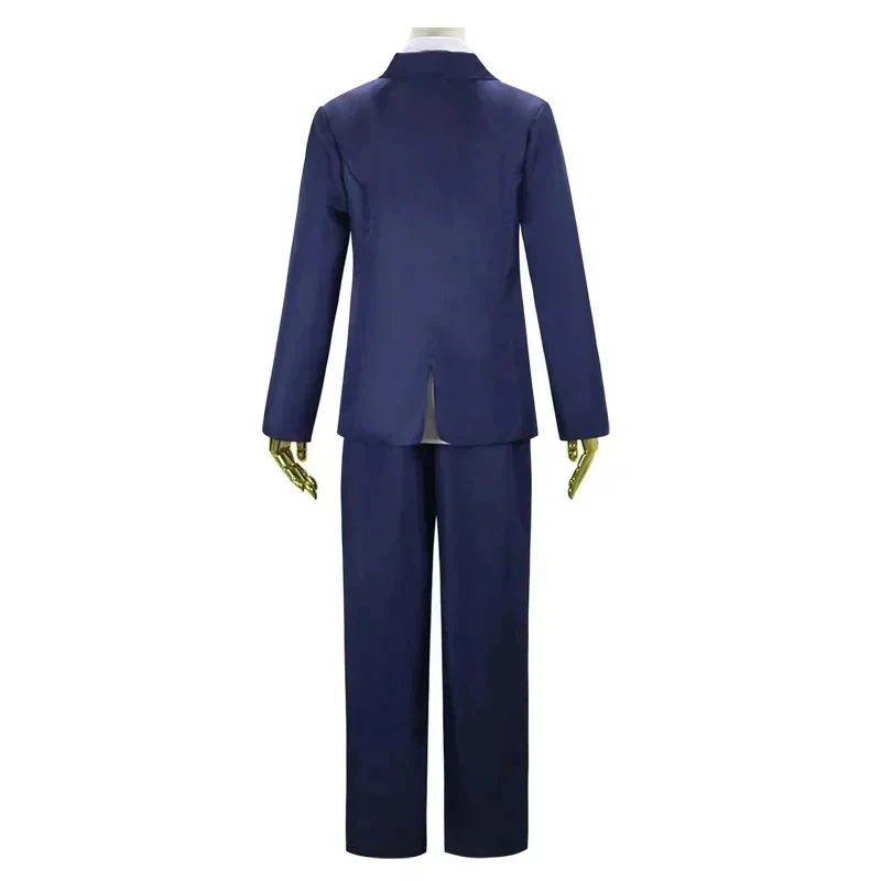

3.a;6\m/Matsuno Chifuyu Cosplay Anime Tokyo Revengers Costume Baji Keisuke Men Blue School Suit Jackets Pants Tie Setsg;8'l/7,