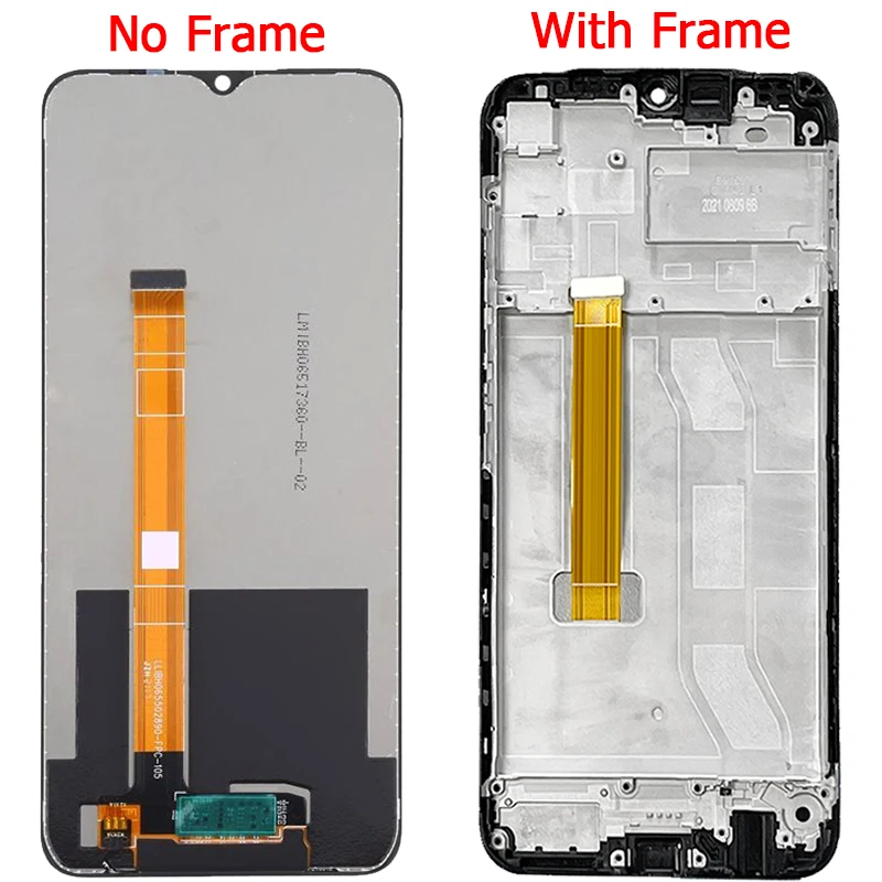 For Oppo Realme C25 C25s Display LCD Screen With Frame 6.5