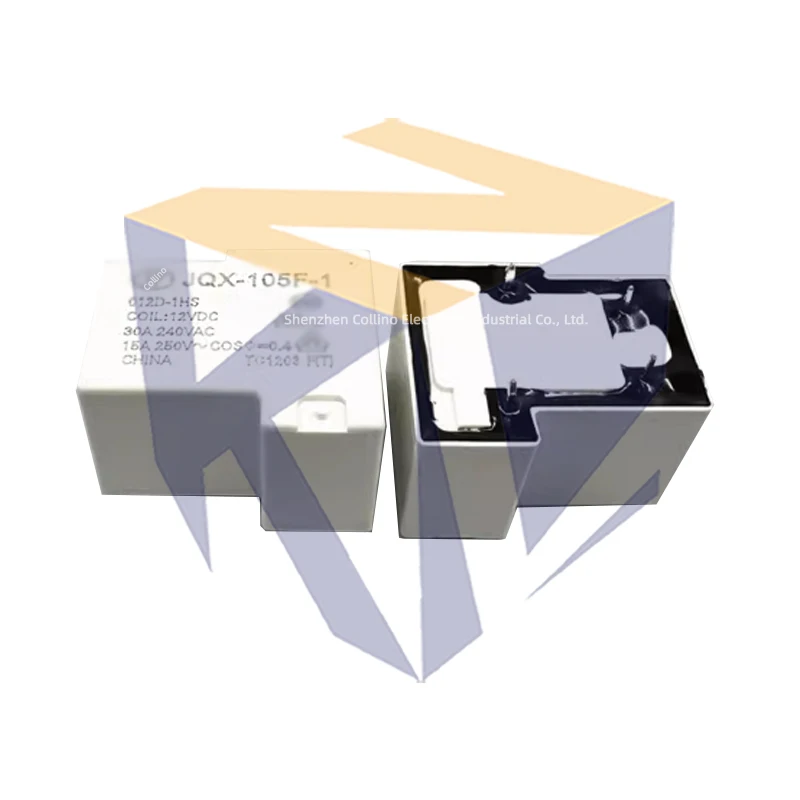 3pcs JQX-105F-1-012D-1HS 30A 4-Pin Automotive Relay