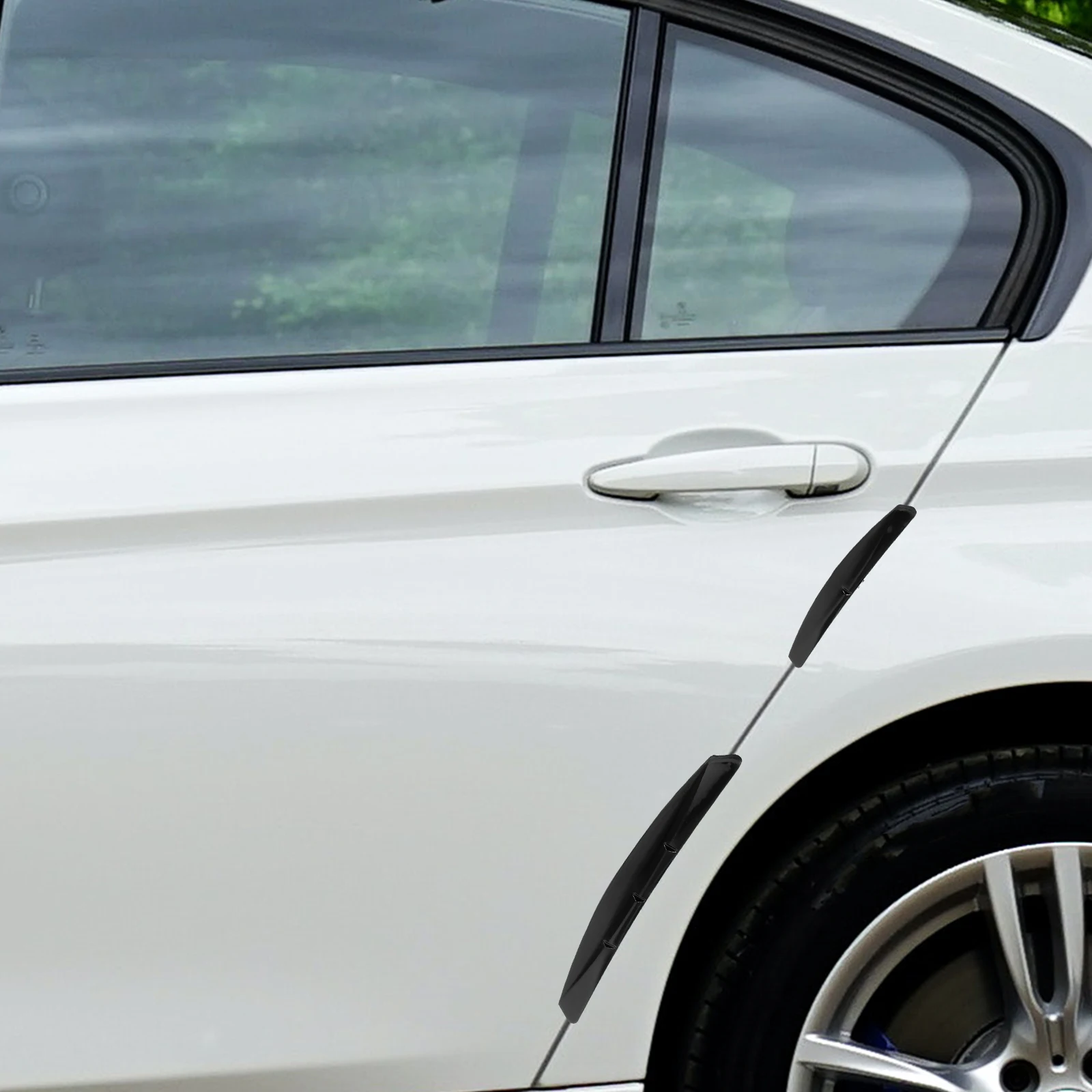 

4Pcs Silicone Car Door Edge Guard Anti-Collision Strip Shockproof Protection for Cars Trucks Suvs Side Door Protector Strip