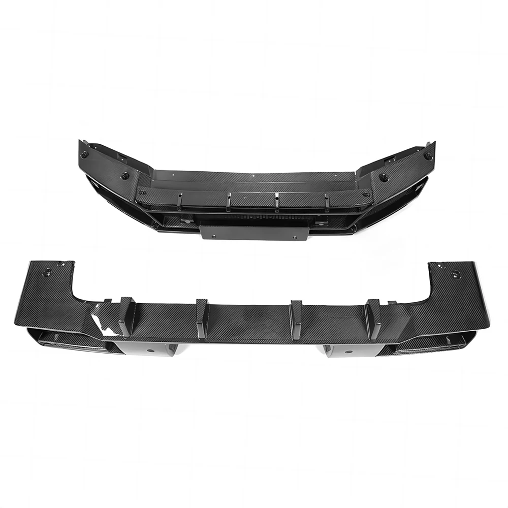 Dry Carbon Fiber Front Rear Bumper Body Kit For Mercedes Benz 19-20 W463 W464 G500 G550 G63 AMG