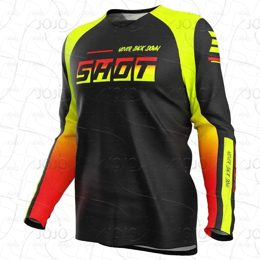 

Одежда для мотокросса, горного эндуро, велосипедная футболка для скоростного спуска, женская и мужская велосипедная майка, рубашки MTB, ВНЕДОРОЖНЫЙ ТОП BMX