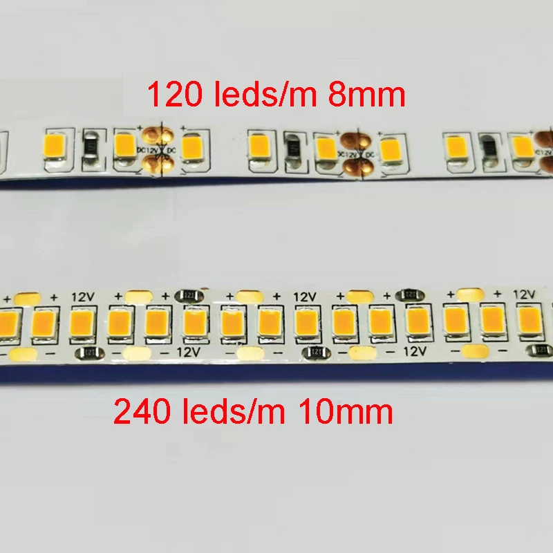 5m Pomarańczowy Bursztynowy Płomień LED Elastyczna Taśma 1800k 1900k 240 diod/m 120 diod/m 12v Miękka Elastyczna Taśma Wodoodporna Pomarańczowa