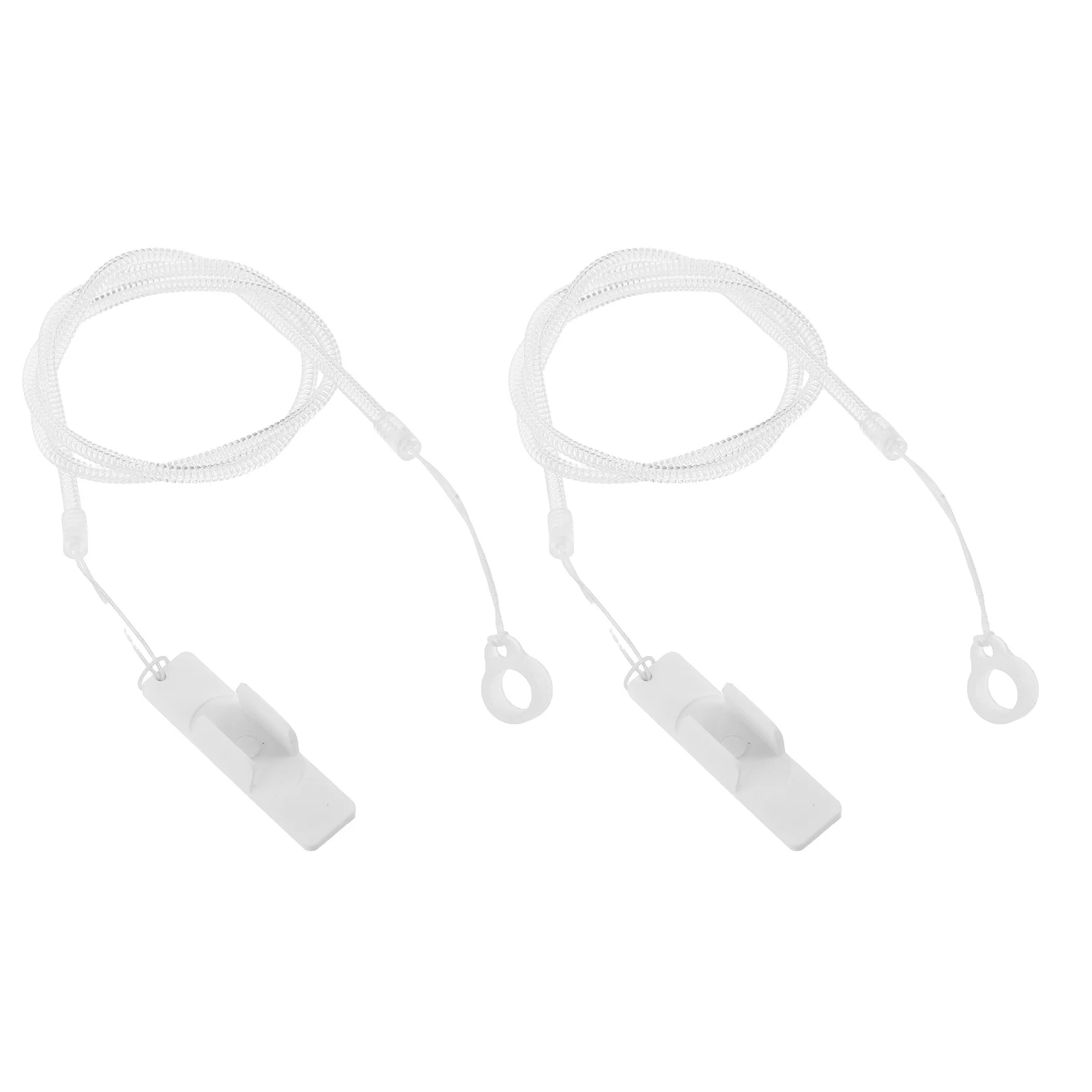 

2Pcs Lanyard Pen Holder Clip 60Cm Elastic Tether for Stylus Pen Anti Fall Design Compatible with Tablets Desks Offices Schools