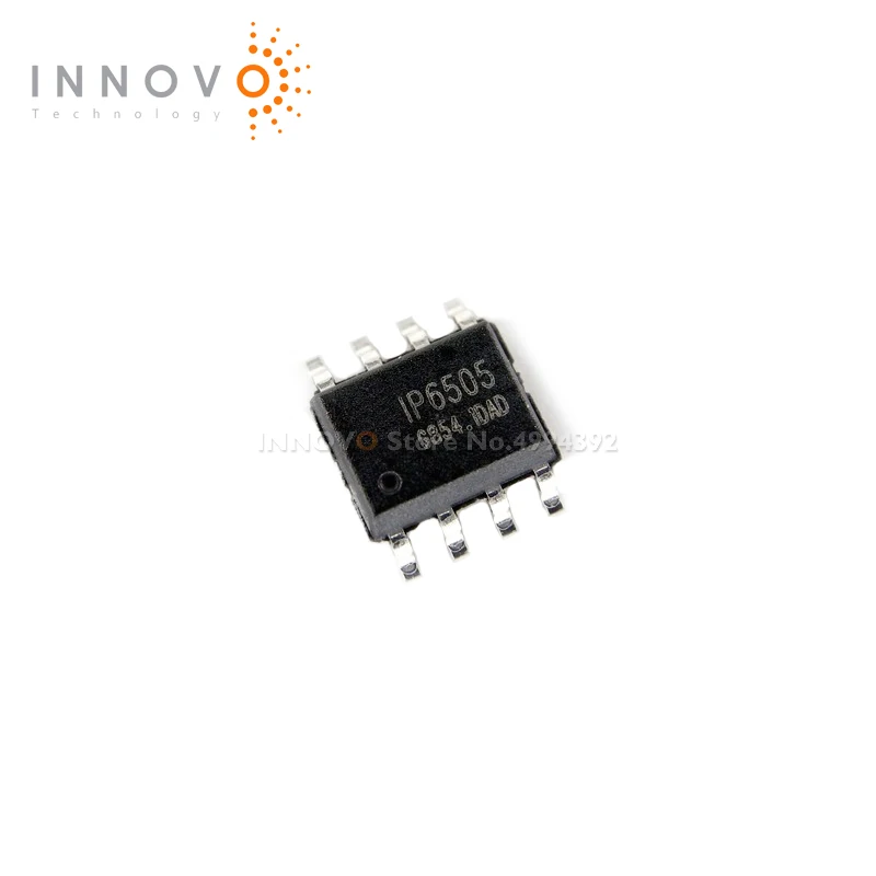 10~50pcs/lot IP6505T IP6505 6505 SOP8 ESOP-8 48V Car charge fast charge IC chip Step-down DC-DC power chip New original