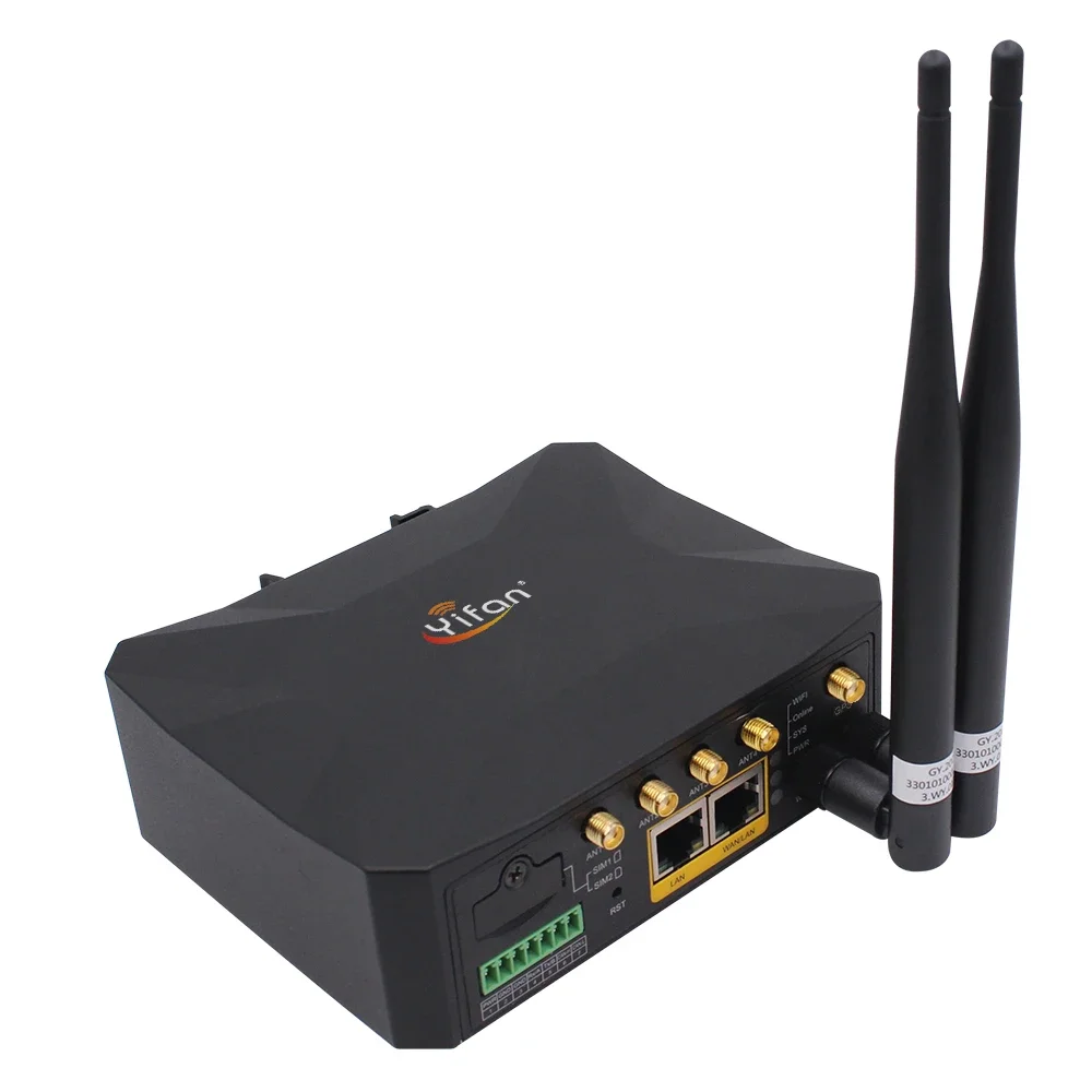 ZXY Yeacomm NR120 Industrial 5G Gigabit Wifi Router 4g Lte CPE Wifi Router Modem Industrial IoT Device DIN-Rail Mounting 3G 4G 5