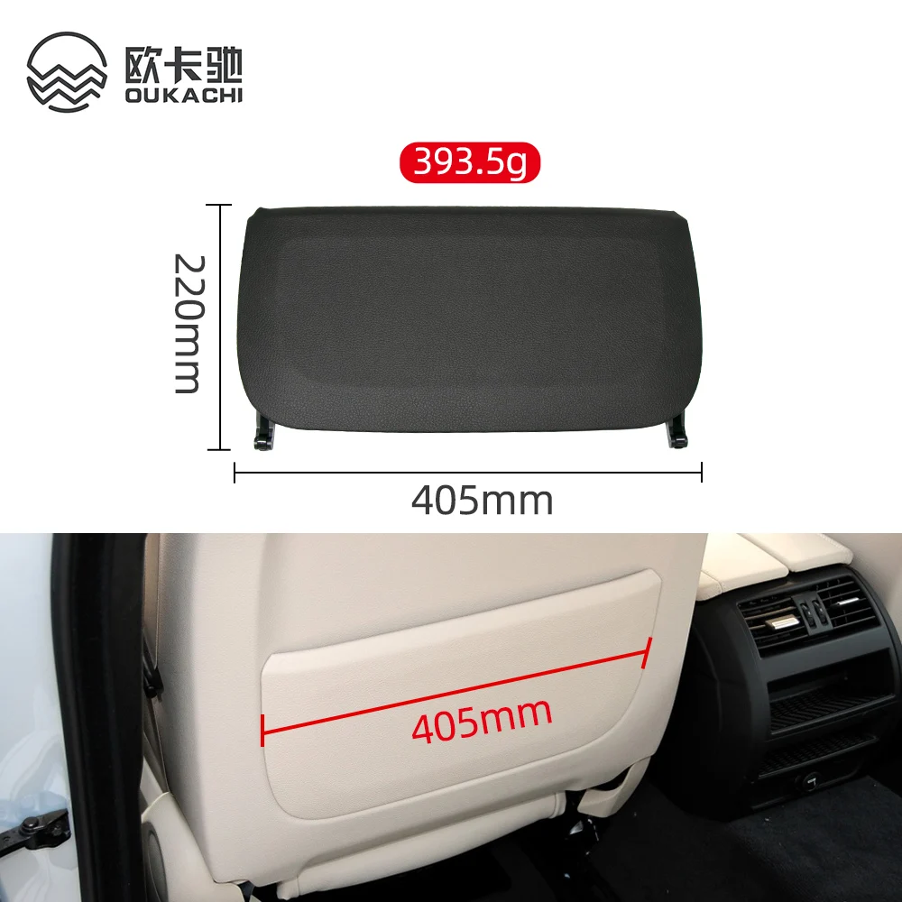 Car Seat Back Panel Leather Backrest Storage Pocket Cover For BMW 5 7 GT Series F10 F11 F18 F01 F02 F07 520