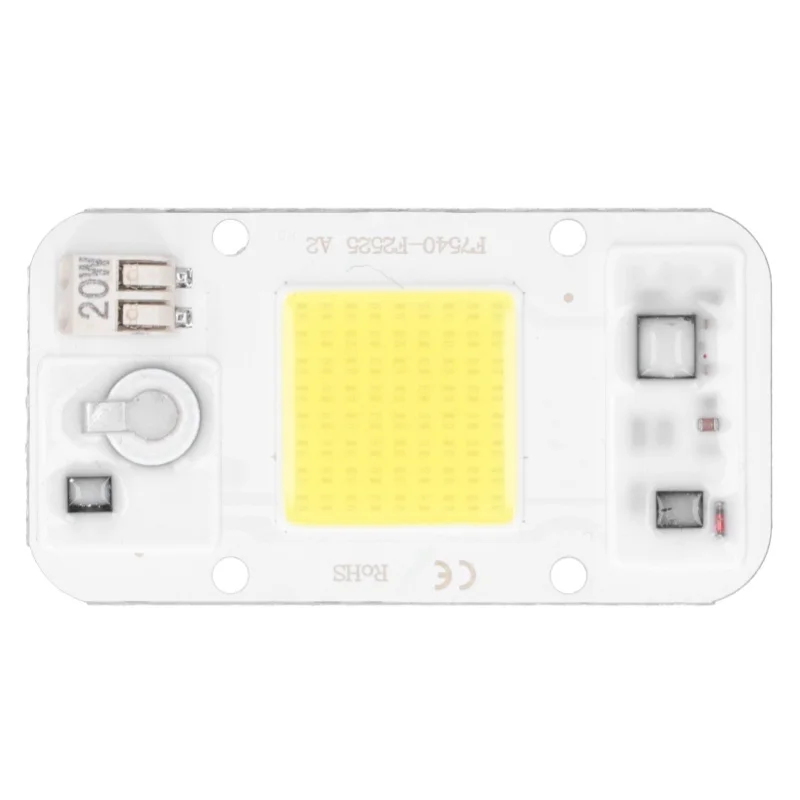 20W/30W/50W 220V LED COB Chip Lamp Panel WeldingFree White Warm Light Full Specturm(White Light 20W)