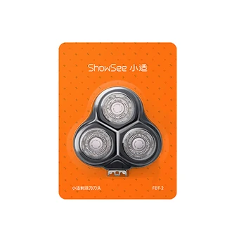 Original ShowSee Elektrorasierer Ersatzteile für F1/F303 Rasierer Ersatzschneiderkopf Zubehör Wasserdichter Klingen-Trimmer-Clip